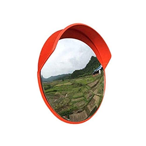 XHZESC Espejo de estacionamiento cóncavo de 60 cm, Adecuado para Espejo Convexo Interior y Exterior Espejo de tráfico Convexo portátil Duradero (Color: A, tamaño: 60 cm)