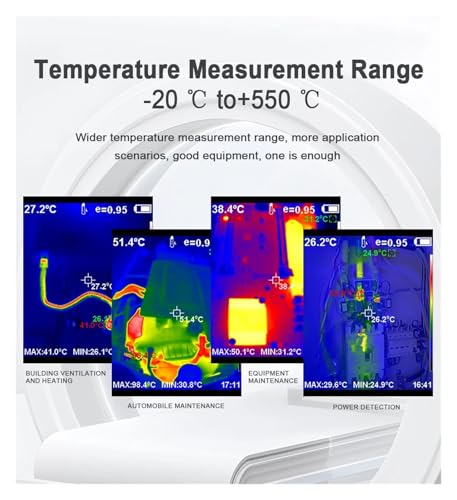 Handheld 256X192 Infrared Thermal Camera 3.2Inches Thermal Imager For Electronics Repair PCB Pipeline Detection Fast Anomaly Recognition - Image 7