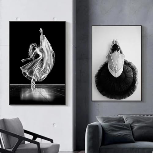 Impression sur toile ballerine KEBIA art mural haut de gamme