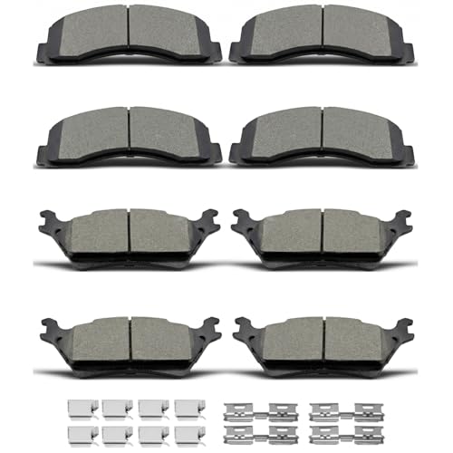 D1414 D1602 Ceramic Brake Pads for Ford F-150 (2012-2020)