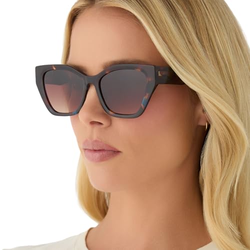 DIFF Evie Designer Cat Eye Sunglasses for Women UV4002