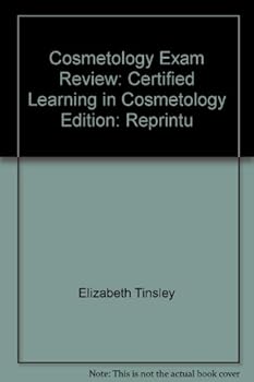 Paperback Cosmetology Exam Review: Certified Learning in Cosmetology Book