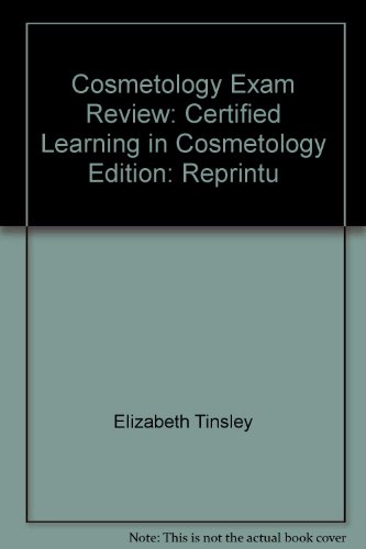Cosmetology Exam Review: Certified Learning in ... 1401860850 Book Cover