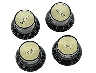 These are metric size knobs for SG,Epiphone Les Pauls or most guitars made in Asian countries which have 5.8mm diameter pots, they DO NOT fit most USA Gibson Les Pauls which use larger diameter pots, such as CTS Pots Black with Gold Aluminum Cap High...