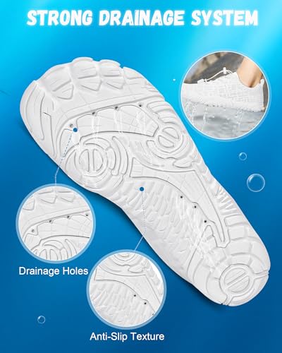 Hike Barefoot Shoes Womens Mens Footwear, Pro Water Shoe Women Men Barefoot Hiking Beach Grounding Shoes for Travel, Wide Toe Box Zero Drop Non-Slip Breathable Lightweight3