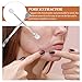 ABOOFAN 2pcs Stainless Steel Spatula Precision Facial Skin Scraper Tools for Pimple Extraction and Face Cleaning Suitable for All Skin Types and Genders Reusable Applicator