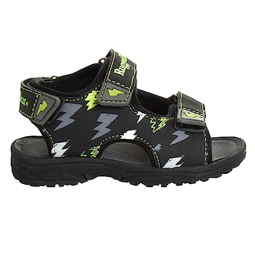 Image of Rugged Bear Kids Boys Girls Open-Toe Outdoor Sport Water Sandals - beach pool slide adjustable strap shoes athletic summer (Toddler /Little Kid /Big Kid)