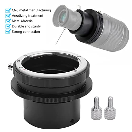 Macro Lens Adapter Handmatige Focus Macro Verlengbuis, Multifunctioneel voor Nikon F Lens Mount Naar 1.25in Oculair… - Afbeelding 5