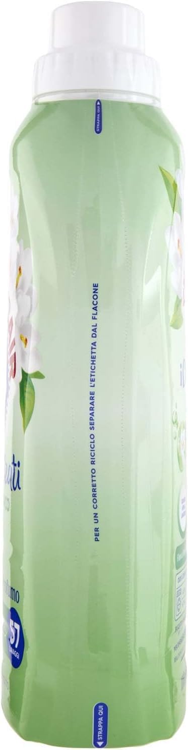 8x Chanteclair I Konzentrat Weichspüler, Weißer Moschus – 57 Waschgänge, 1140ml + Beni Culinari Kostenloser Schlüsselanhänger