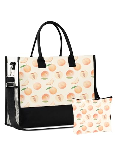 Bolsa Tote de lienzo con cierre y bolso - Aesthetic miniatura 1