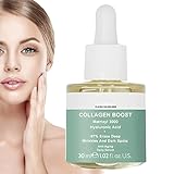 ⇌【Apriete la piel】 Los sueros iluminadores faciales son muy fáciles de absorber para nuestra piel. Penetra profundamente en la piel, haciendo que nuestra piel sea más luminosa, suave y firme.