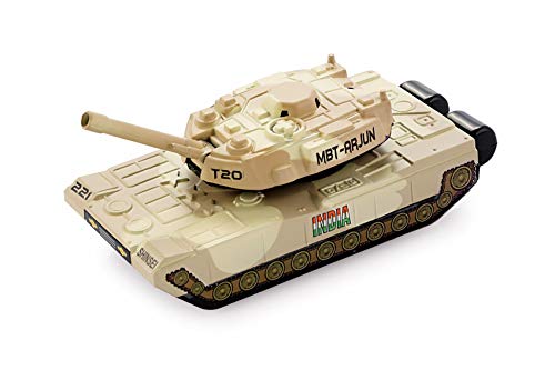 Image of Negi Battle Tank Pull Back Toy for Kids Display Piece (Colour May Vary)