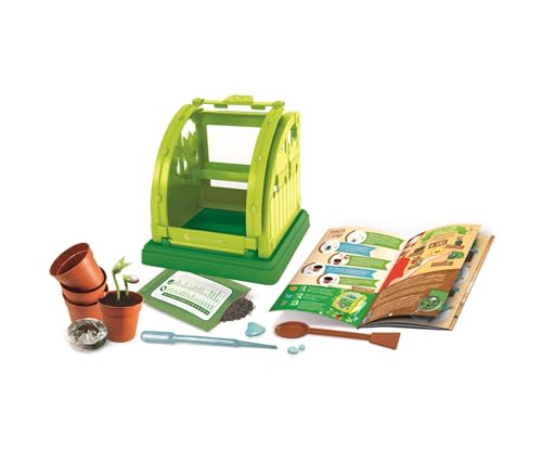 Clementoni | Science & Jeu : Mini Serre – Kit Botanique Enfant + | Serre à Assembler avec Pots Tourbe Graine | Jeu Éducatif Scientifique pour Découvrir la Botanique | Ideé Cadeau - vue 6