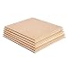 3MM 1/8" x 6" x 6" Baltic Birch Plywood - B/BB Grade (Package of 12) Perfect for Arts and Crafts, School Projects and DIY Projects, Drawing, Painting, Wood Engraving, Wood Burning and Laser Projects