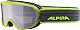 Alpina Pheos Skibrille mit verspiegelten Gläsern und Kontrastverstärkung