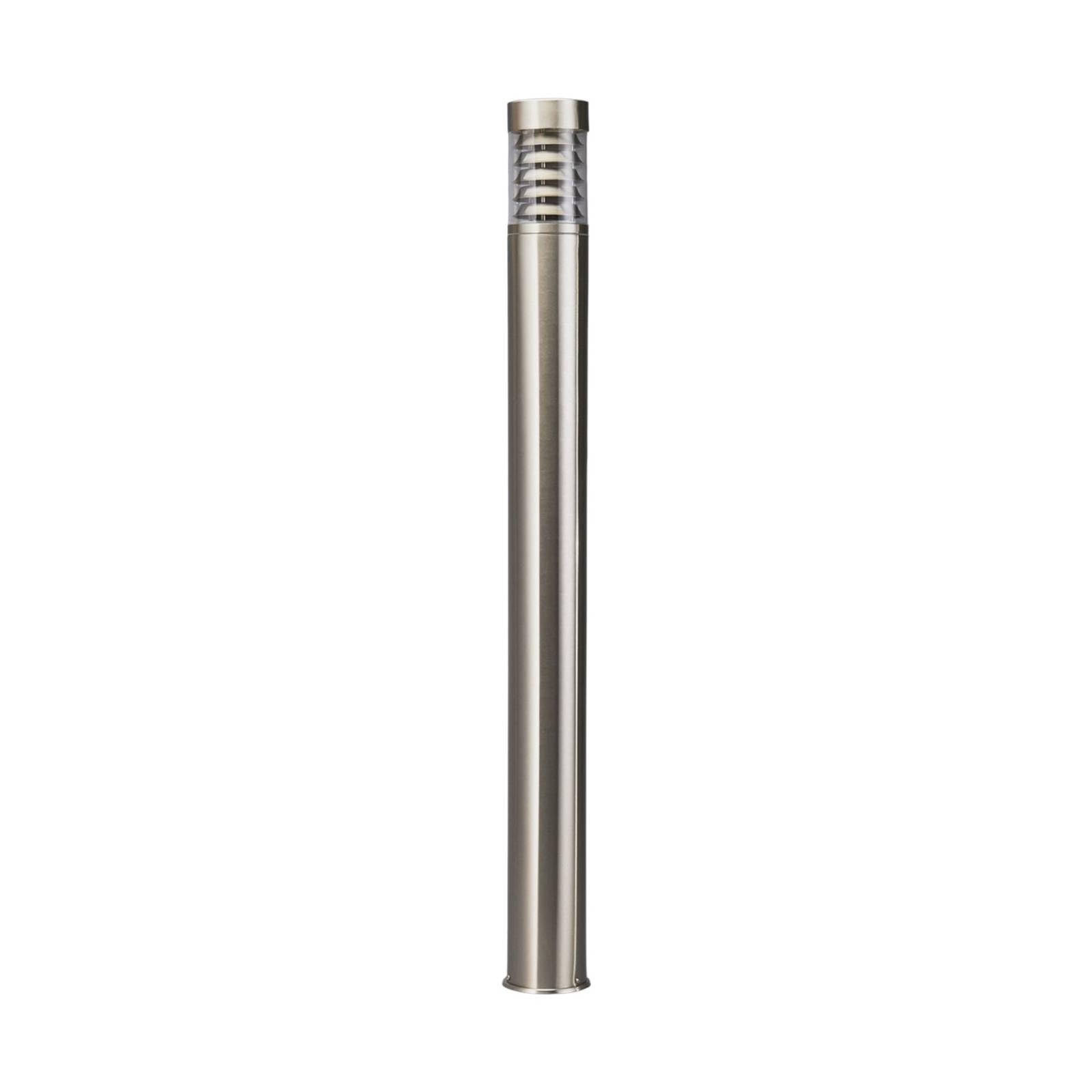 Lindby lampada da esterni dimmerabile (Moderno) colore Grigio, in Acciaio Inox Lampioncino paletto luminoso viale lampioncino