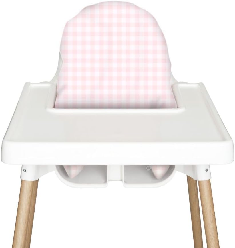 Nibble and Rest Highchair Cushion Cover for Inflatable Cushion, Compatible with IKEA Antilop Highchair, High Chair Accessories Stain-Proof and Wipeable Cushion Cover (Cushion NOT Included)