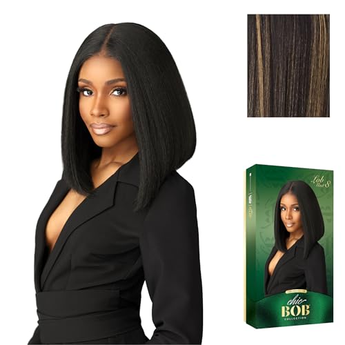 Sensationnel Chicbob Lace Frontwig-Lob Unit 8, BALAYAGEGOLD