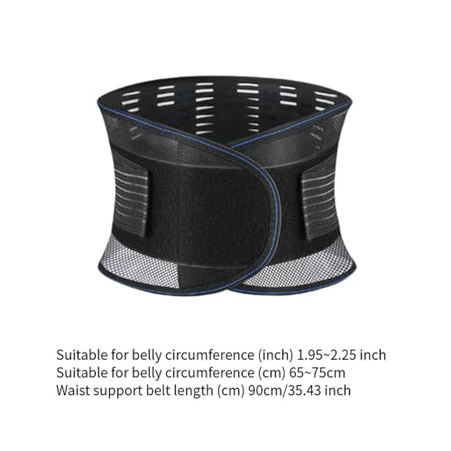 Cinturones de Soporte Lumbar Elásticos y Transpirables con Cierre Flexible 3