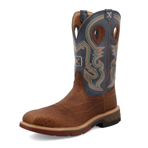 Image of Twisted X Men's 12 inch Pull On Alloy Toe Western Work Boot