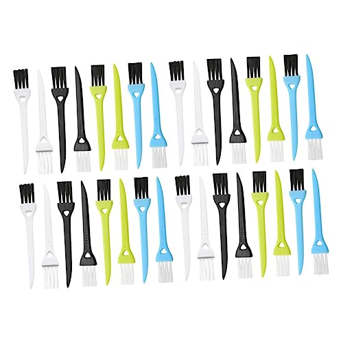 Anneome 36pcs Cleaning Brush Portable Non- Handle Electric Shaver Cleaner for Hard Reach Areas Versatile and for Beauty Salons and Personal Use