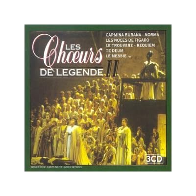 Coffret 3 CD : Choeurs de l&eacute;gende Vol. 2