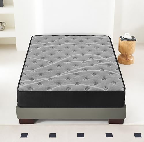 DEWINNER Colchones 150 x 190 | Altura 25cm | Colchón Viscoelástico | Firmeza Media | Hipoalergénico y Antibacterial | Sueño Estable y Cómodo para Habitación Matrimonial