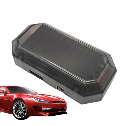 Alarma De Coche Falsa - Coche LED Anti Robo | Advertencia De Luz De Seguridad Interior, Luz De Seguridad Intermitente, Luz De Seguridad Del Coche ABS, Esto Para Desalentar
