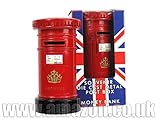 Compacto tamaño pequeño London Red Publicar Hucha Caja, Pequeño, hecho de metal fundido a presión, Londres coleccionable