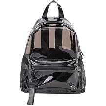 Transparent Backpack Fashion Lady Jelly Bag Waterproof PVC Beach Travel Schoolbag