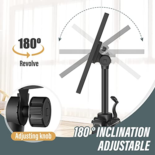 Wphold Projector Stand,2023 The Latest Projector Stand Tripod Adjustable from 17.6\" to 51.4\", Sturdy Laptop Tripod Stand, Projector Tripod Stand for Presentations, Home Cinema, Studio and Stage Use - Thumbnail 4