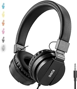 ONTA Kinder Kopfhörer On-Ear Schwarz