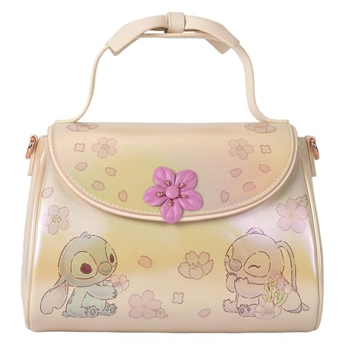 Loungefly Disney Cute Stitch Bow Handle Crossbody Bag