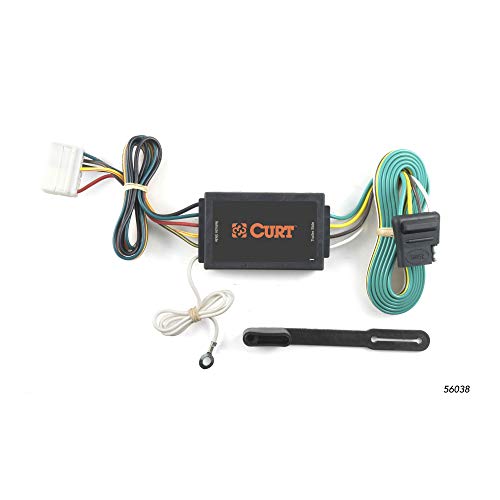 CURT 56038 Vehicle-Side Custom 4-Pin Trailer Wiring Harness for Select Acura MDX SUV