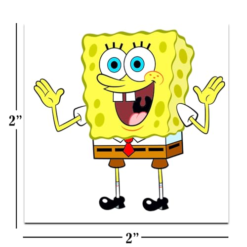 Spongebob Tattoos for Kids Party Favors Bundle - 72 Pc Individual Tattoos image 5