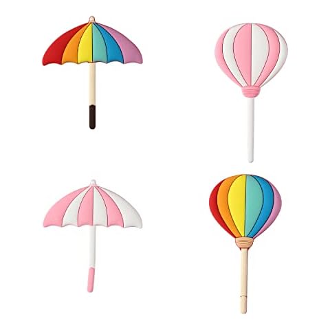 Payutou Creative Personality 3D Refrigerator Magnets Rainbow Balloon Refrigerator Magnets Cute Magnetic Refrigerator Fridge Magnet for Whiteboard Home Decoration Cover