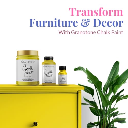 Image of GRANOTONE Chalk Paint Citron 120 ml Matte Finish
