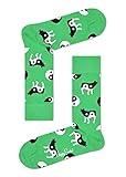 Happy Socks Unisex Ying Yang Cow Sock, Grün, 41-46