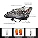 xsdzgdzy - Halogen Headlights Assembly w/LED DRL Fits For 2006-2013 Lexus IS250 IS350 Models Replace Left Driver and Right Passenger Side Projector Headlamps,Chrome Housing Clear Lens