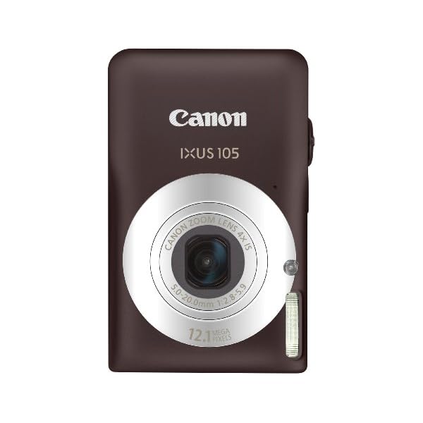 Canon IXUS 105 Digitalkamera (12 MP, 4-fach opt. Zoom, 6,9cm (2,7 Zoll) Display, bildstabilisiert) braun – Bild 3