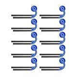 RichVibe Spazzola laterale per sostituzione T90 per Pro T90, confezione da 4/10 accessori per la pulizia degli angoli in nylon Robot per aspirapolvere Mop
