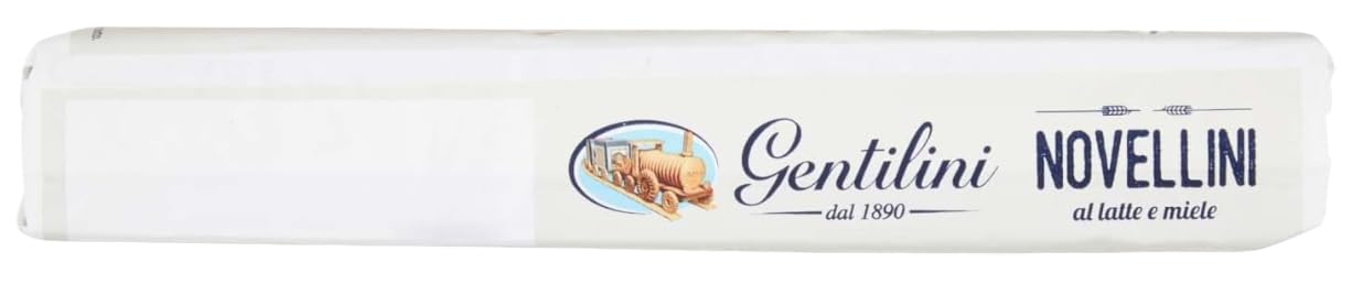 Gentilini Novellini Biscotti al Latte e Miele 250g [CAIYA® BOX da 8 Confezioni]