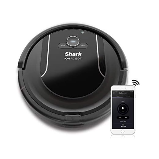 SHARK ION Robot Vacuum R85 WiFi-Connected with Powerful Suction, XL Dust Bin, Self-Cleaning Brushroll and Voice Control with Alexa or Google Assistant (RV850)