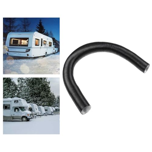 Gettimore Tuyau de chauffage flexible en aluminium 75 mm de diamètre 300 cm Chauffage d'air ignifuge