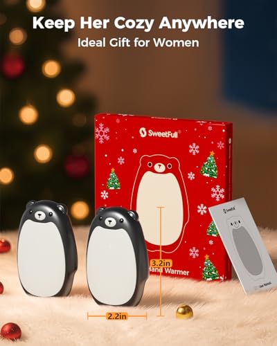 Save 25% on SWEETFULL Rechargeable Bear Hand Warmers - 2 Pack - Image 6