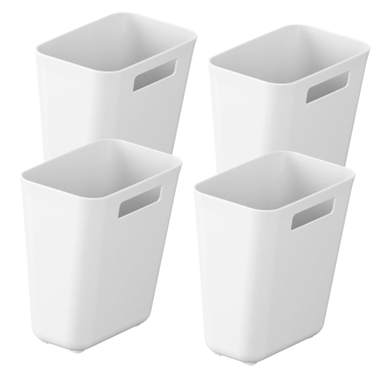 IMIKEYA Soporte Remoto de Pared Blanco Pp 4 Piezas para Hogar