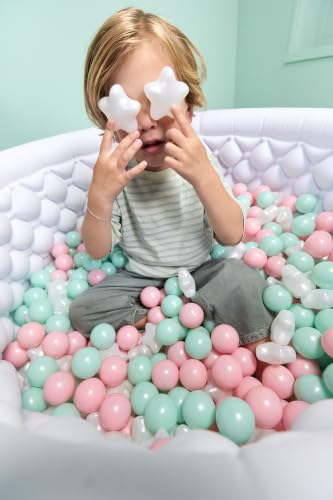 Little Tikes Sweet Spaces Inflatable Ball Pit w/ 250 Balls, Sensory Play, Indoors and Outdoors, Boys and Girls Ages 12 Months + - image 4
