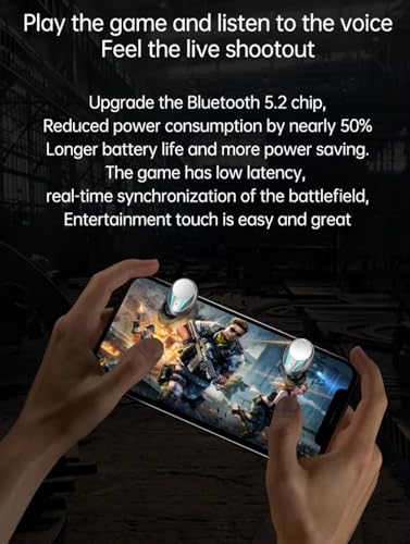 Image of M41 TWS Earbud, Bluetooth Earphone with Display, Low Latency Gaming, 40 Hrs Playtime with Fast Charging, Bluetooth 5.3 + ENC, 13mm HD BASS Drivers, IPX7 Sweat-Proof, Built-in Mic