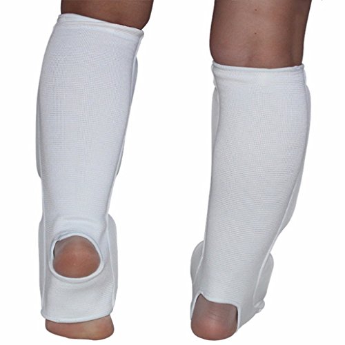 YIJU 2 Pares de Caneleiras MMA Protetores de Perna, Equipamento de Proteção de Treinamento de Muay T