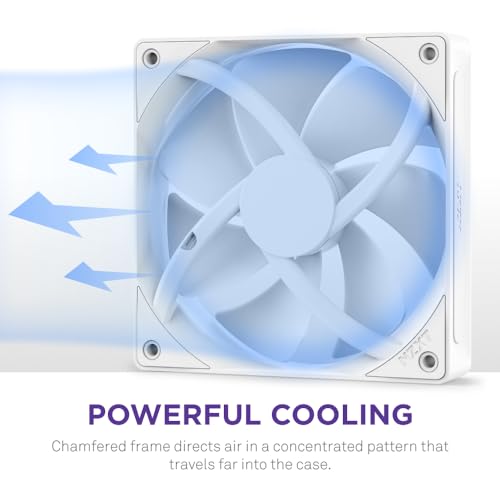 Image of F140P - 140mm Static Pressure Fans - Single - White
